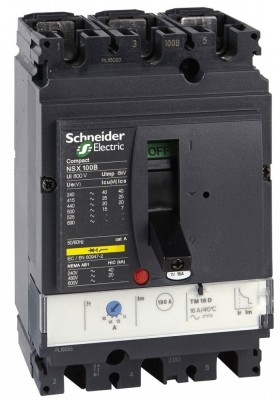 LV429545 Автоматический выключатель NSX100B TM-D 3P2d 32A 25кА (Schneider Electric)